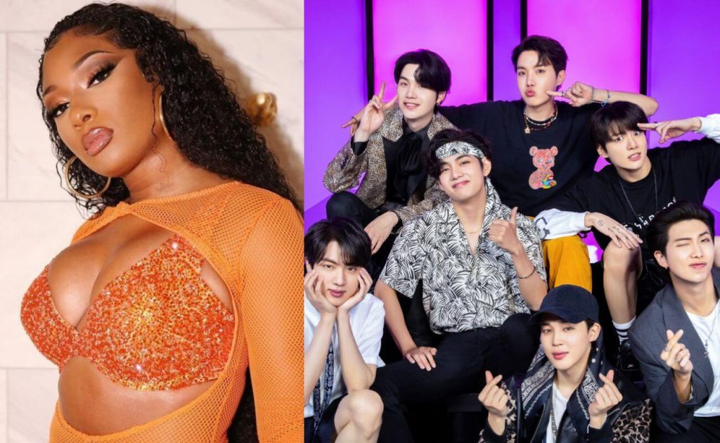 Megan Thee Stallion y BTS podría estar preparando una segunda colaboración