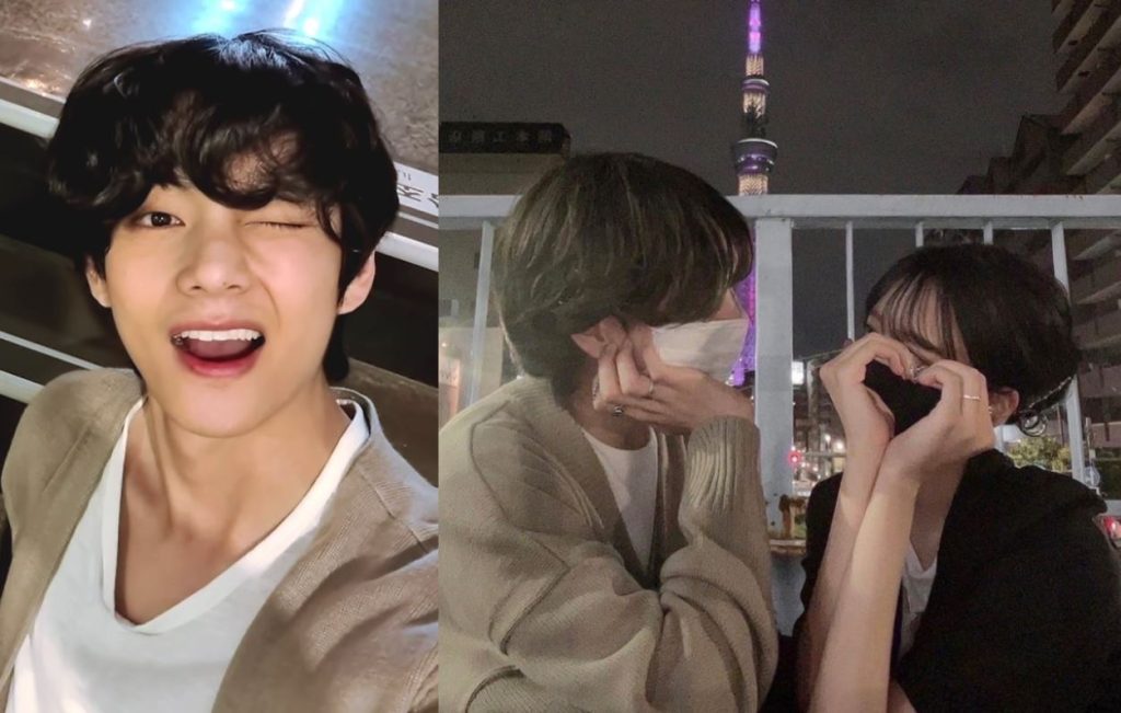 Taehyung de BTS conmociona a ARMY tras filtrarse supuestas fotos con su novia