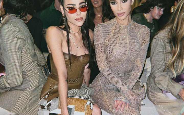 Danna Paola humilla a Kim Kardashian en desfile de moda