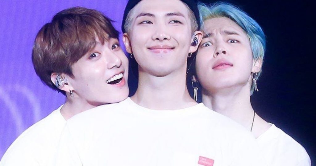 Jimin, Jungkook y RM se dieron un beso de tres e impactan a ARMY (VÍDEO)