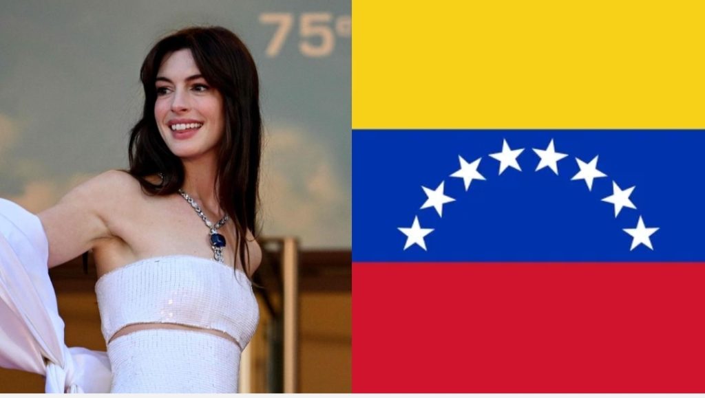 La anécdota viral de Anne Hathaway con un famoso emblema venezolano