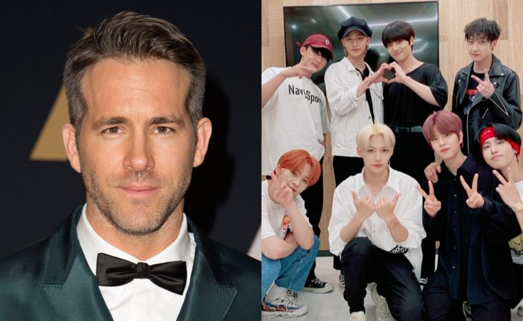 Ryan Reynolds demuestra su fanatismo por Stray Kids con 'Red lights'