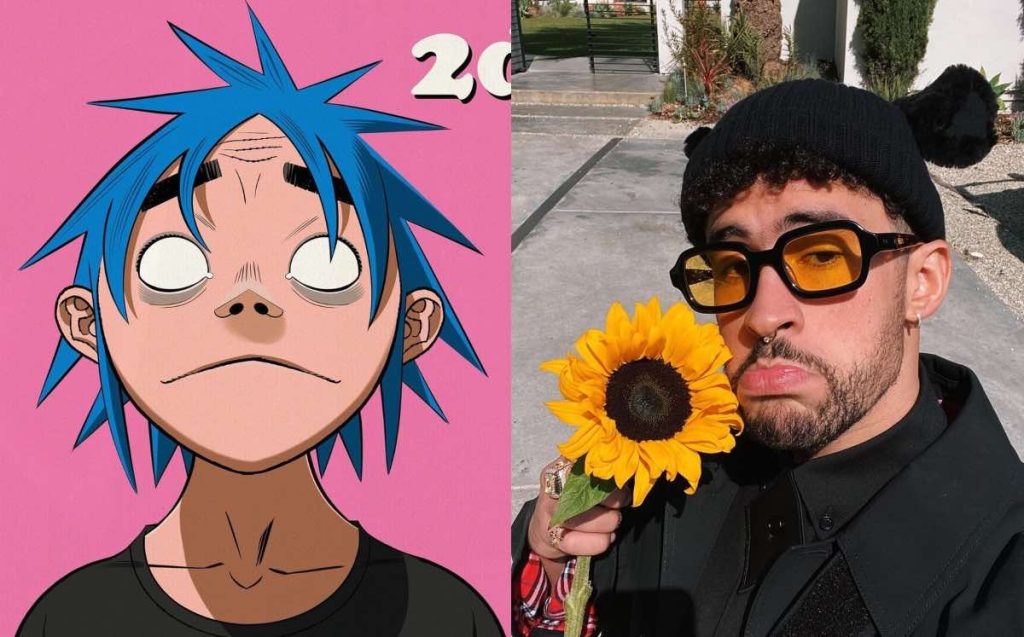 Bad Bunny y Gorillaz están trabajando juntos