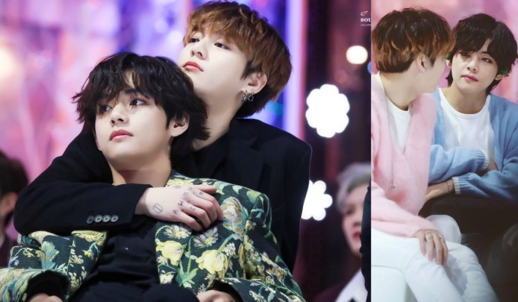 BTS Jungkook es grabado espiando el teléfono de V, y reviven sospechas de noviazgo