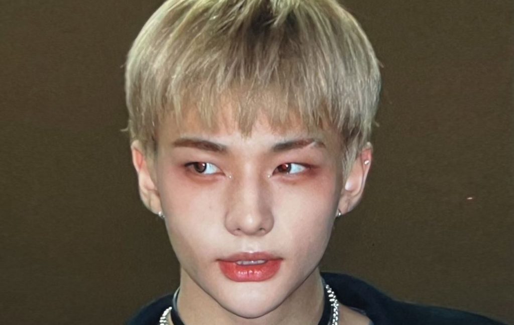 Hyunjin de Stray Kids muestra silueta de su miembro en Estados Unidos