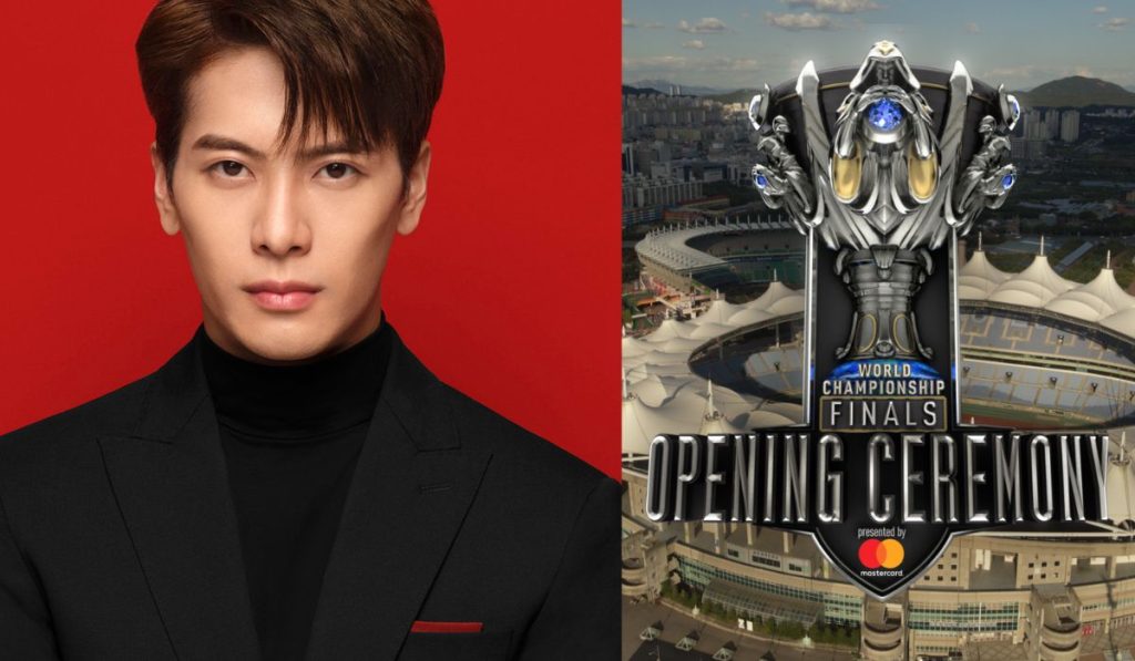Jackson Wang se une a Lil Nas X en el show de la final del mundial de League Of Legends