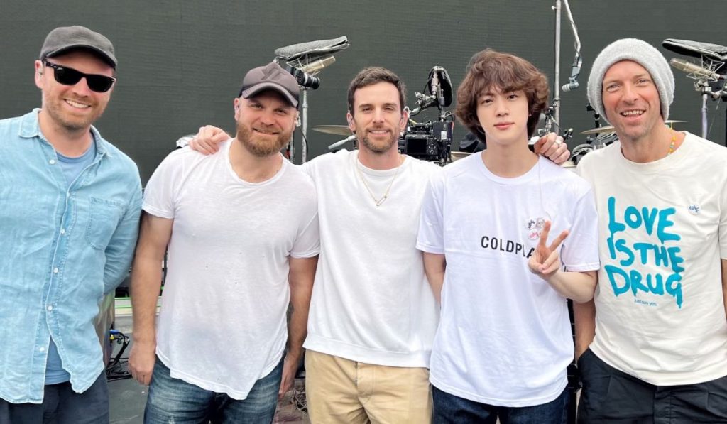 Coldplay ha compartido antes de tiempo la canción de Jin, de BTS