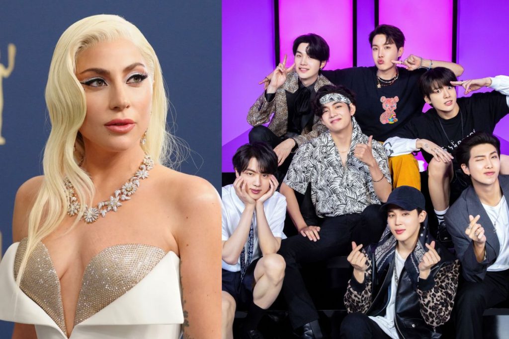 Lady Gaga y BTS preparan proyecto juntos, dice una fuente