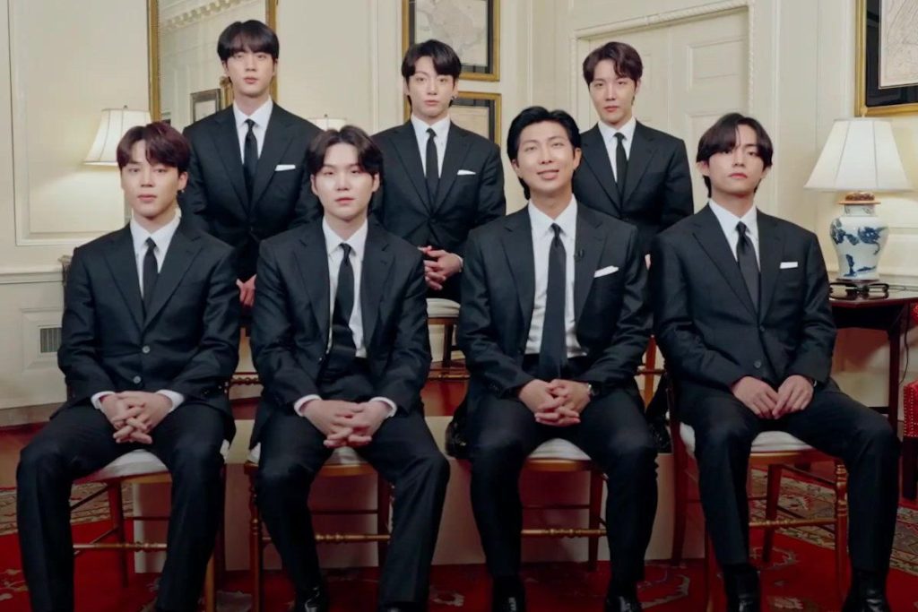 Miembros de BTS cuentan divertida anécdota con el presidente de los Estados Unidos
