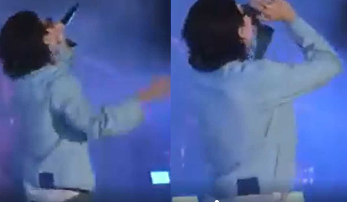 VIDEO: Suga de BTS muestra como besa