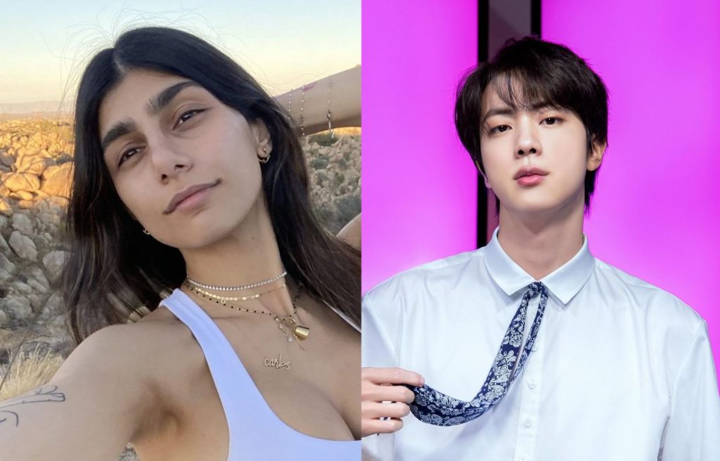 Actriz de cine para adultos confiesa su amor por Jin de BTS