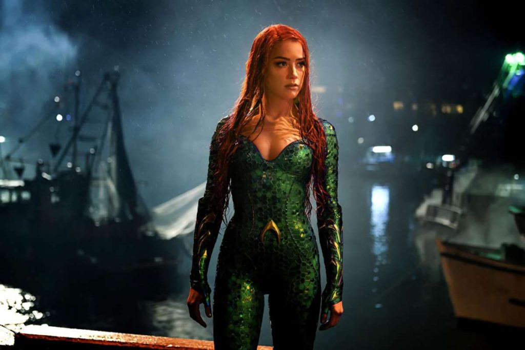 Amber Heard ha sido nuevamente eliminada de Aquaman 2