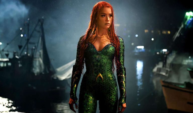 Amber Heard ha sido nuevamente eliminada de Aquaman 2
