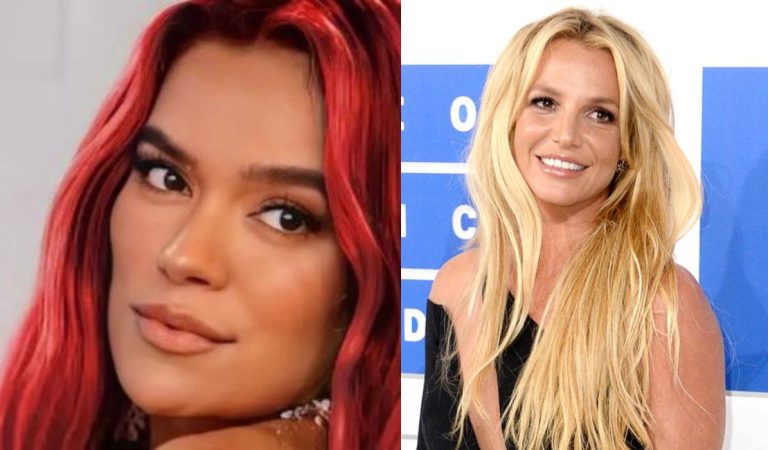 Karol G recibe odio de internautas por copiarse de Britney Spears