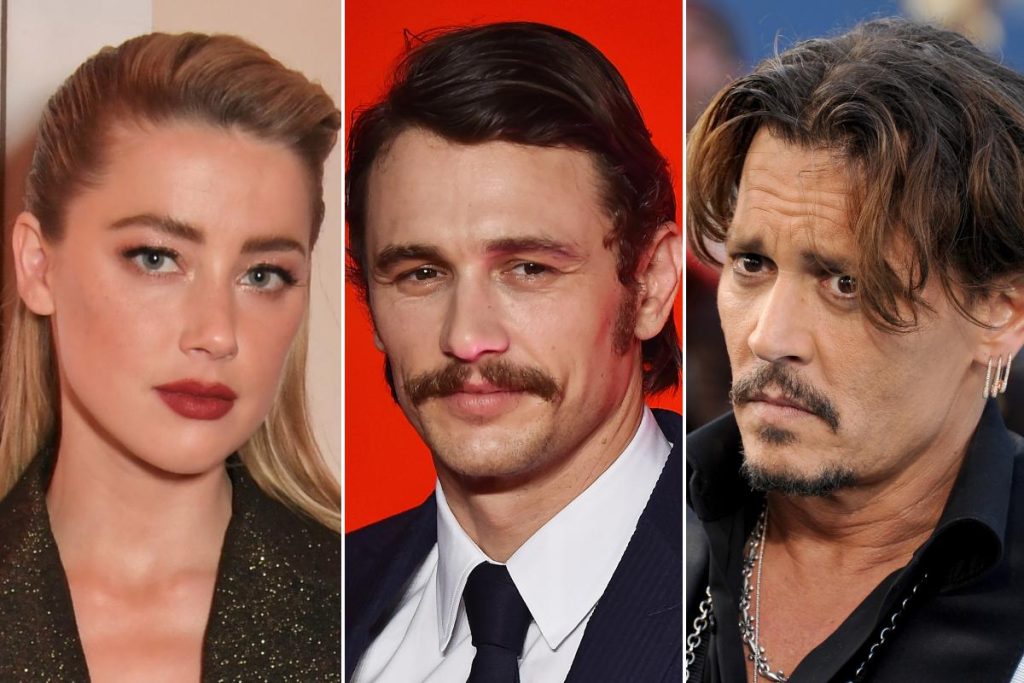 La revelación de Johnny Depp sobre Amber Heard y James Franco que ha dejado a todos con la boca abierta