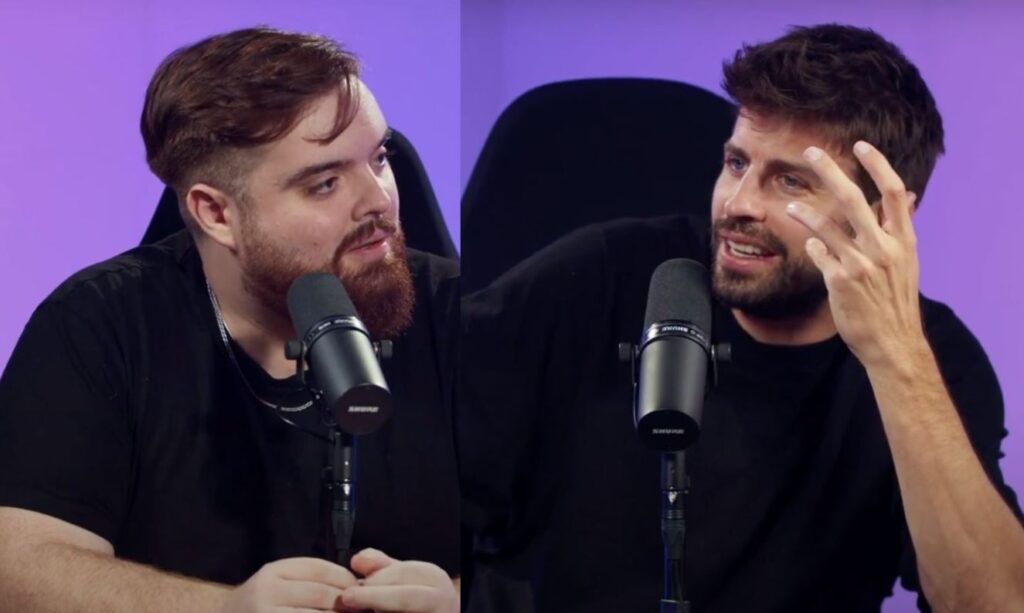 La tremenda humillación que Ibai le hace a Piqué, el ex de Shakira, en plena entrevista