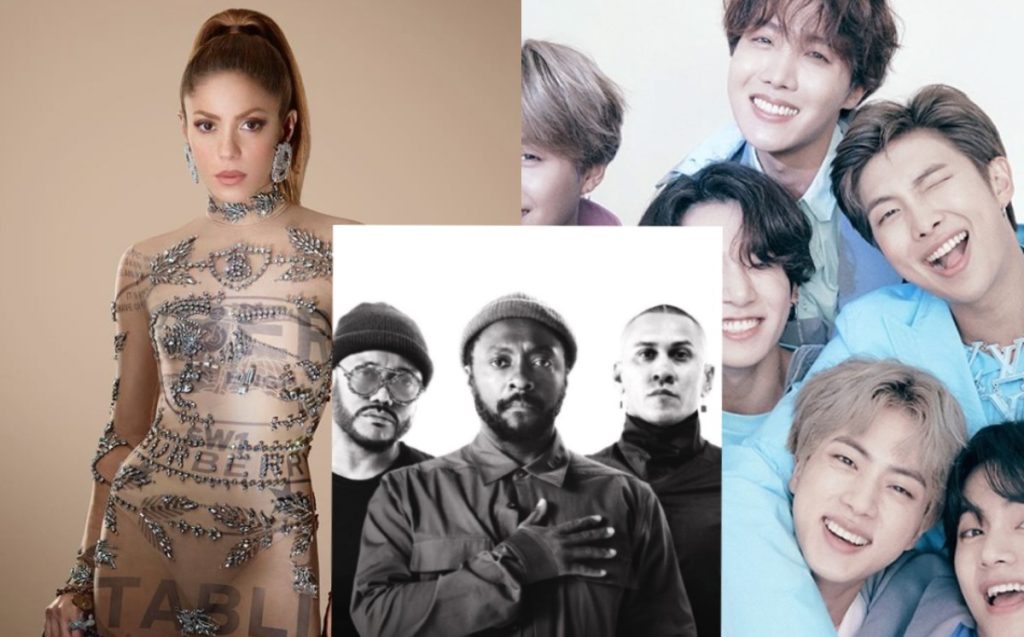 Shakira, BTS y Black Eyed Peas inaugurarán el Mundial Qatar 2022