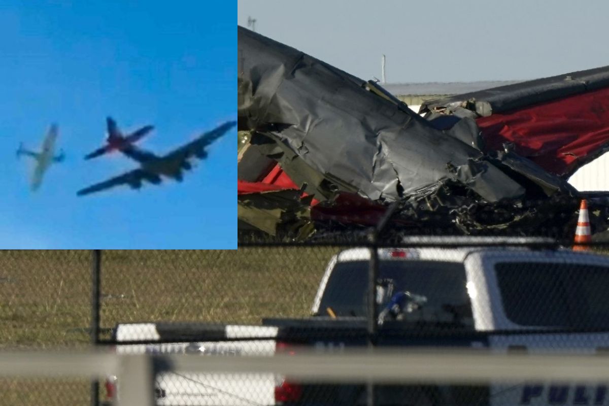 Tragedia en Video: Dos aviones chocan en pleno vuelo en Dallas, familias lamentan sus fallecidos