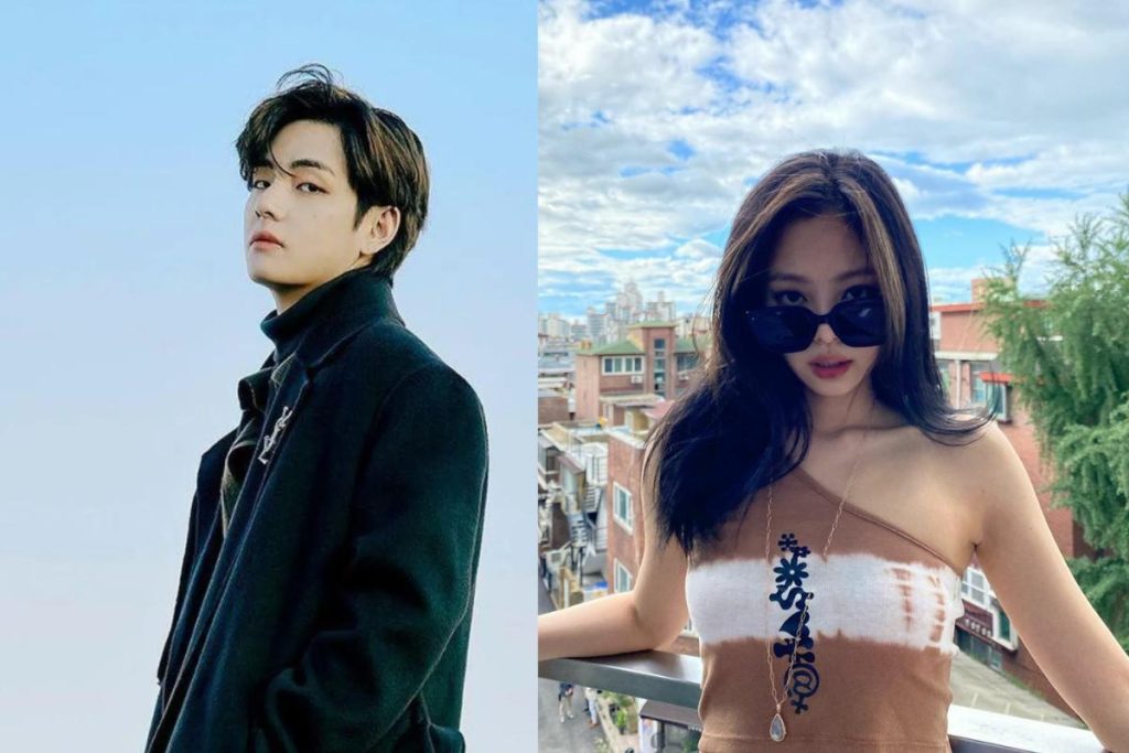 V de BTS enloquece a fans por su manera de besar a Jennie de BLACKPINK