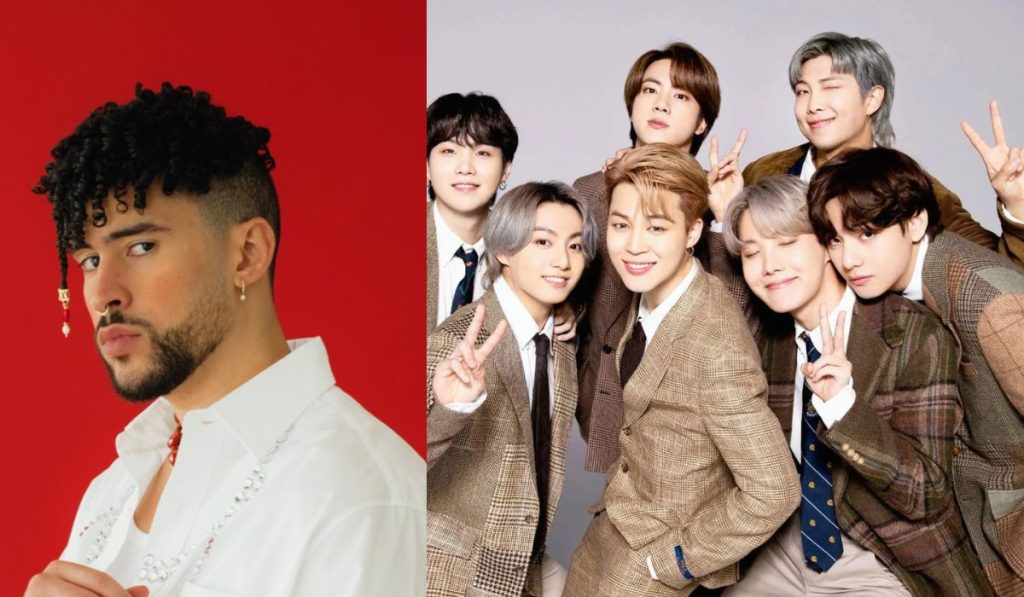 Bad Bunny fue cuestionado sobre si haría una colaboración con BTS y esto respondió