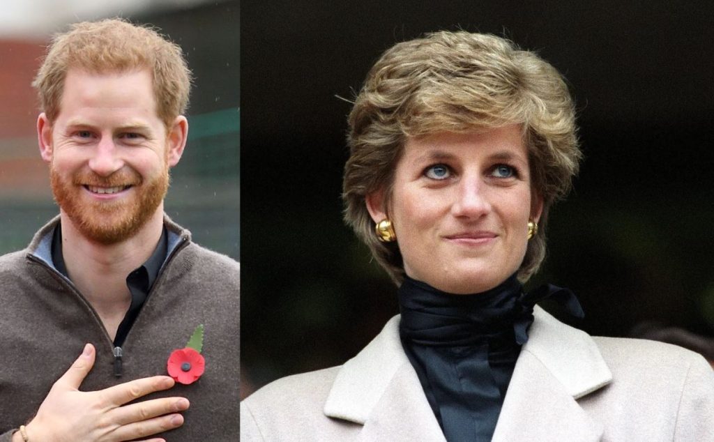 El príncipe Harry criticado por sacar dinero del fallecimiento de su madre, la princesa Diana