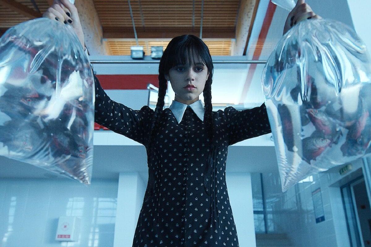 Jenna Ortega (Merlina) tiene un crush y amor platónico de 40 años mayor que ella