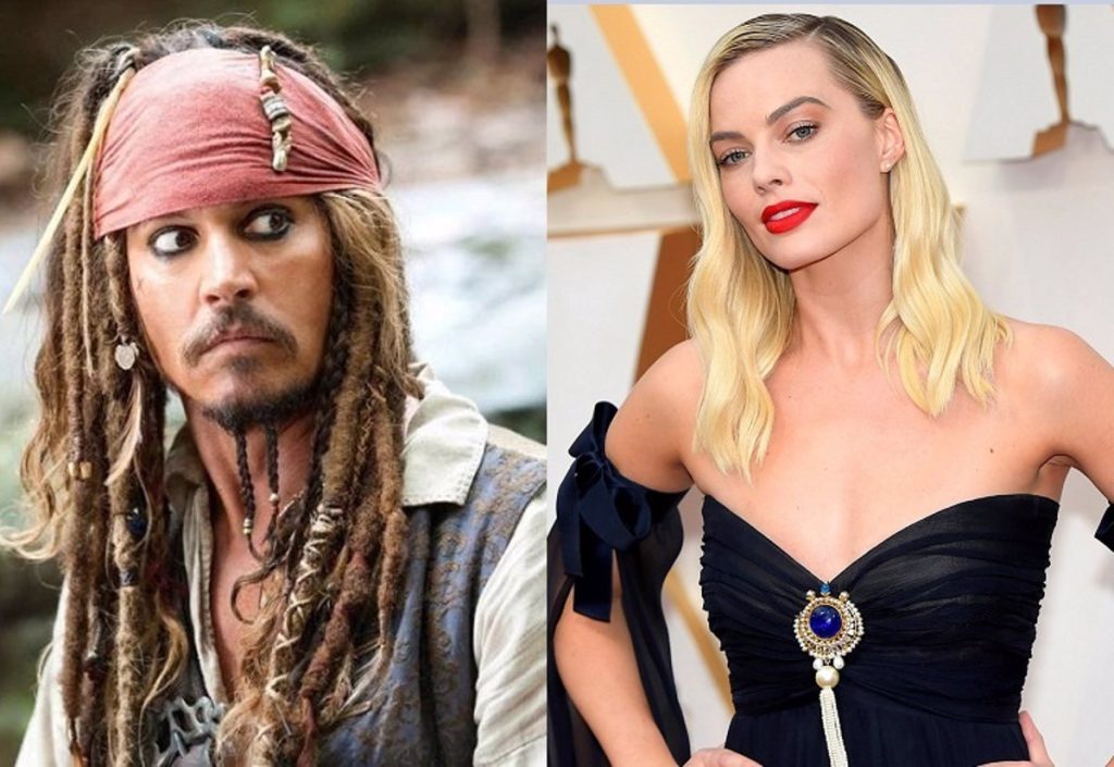 Johnny Depp volverá a Piratas del Caribe junto a Margot Robbie