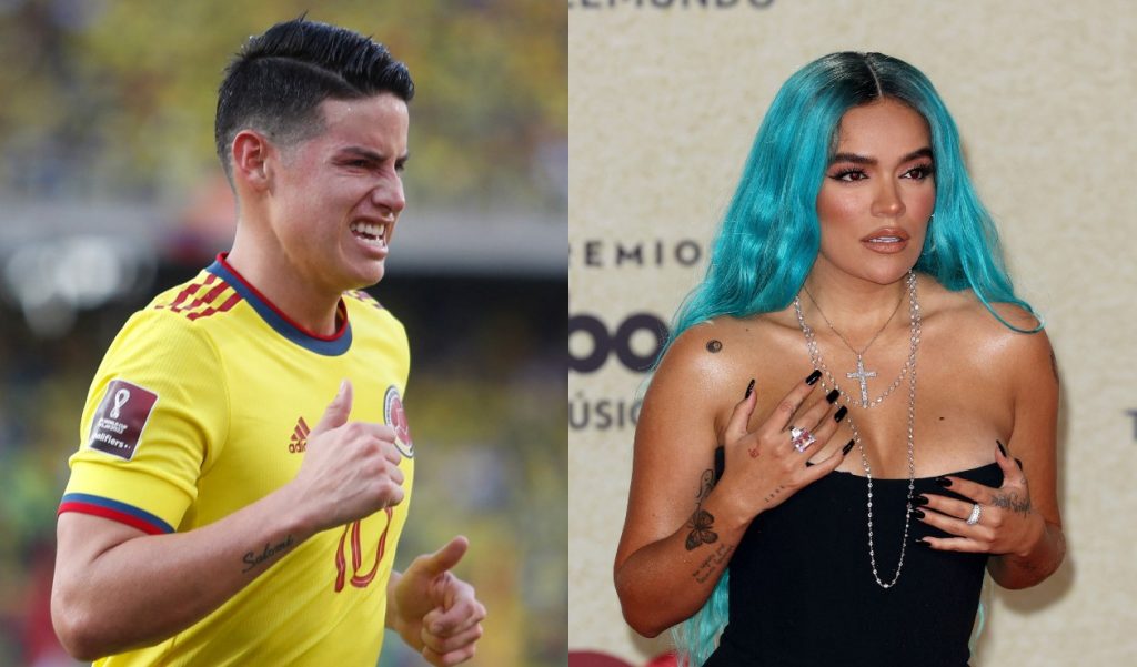 Karol G y James Rodríguez estarían en una relación romántica, afirman fuentes