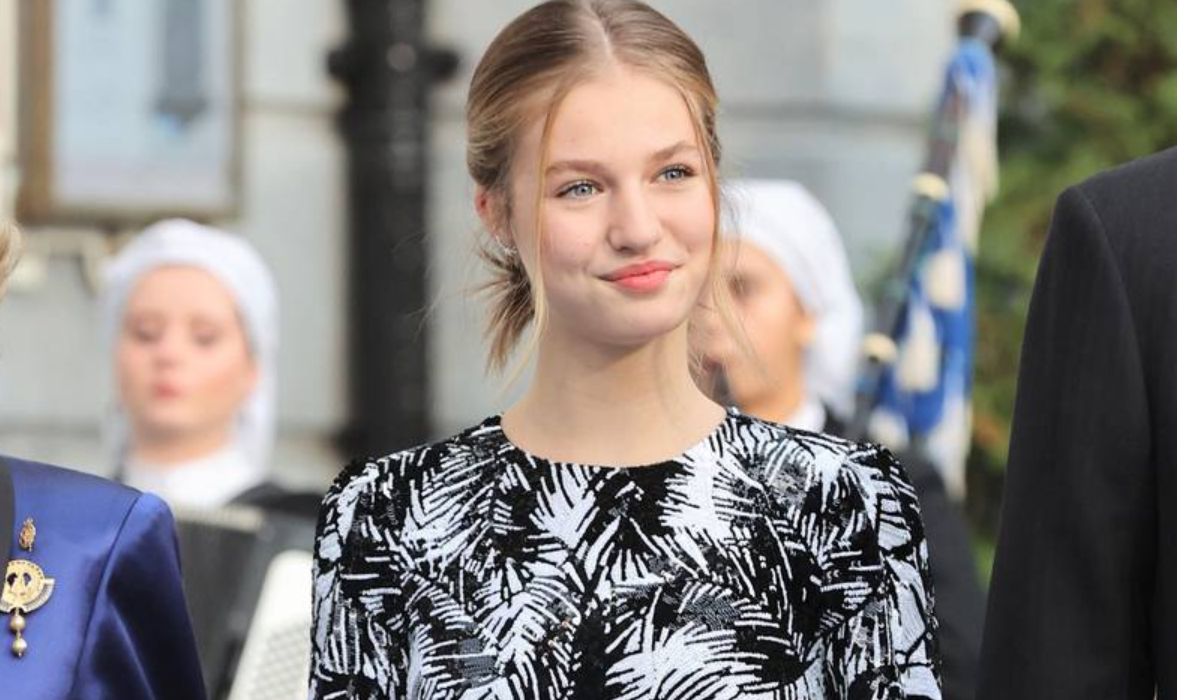 La princesa Leonor se ha realizado un elegante cambio de look para impactar más a Gavi