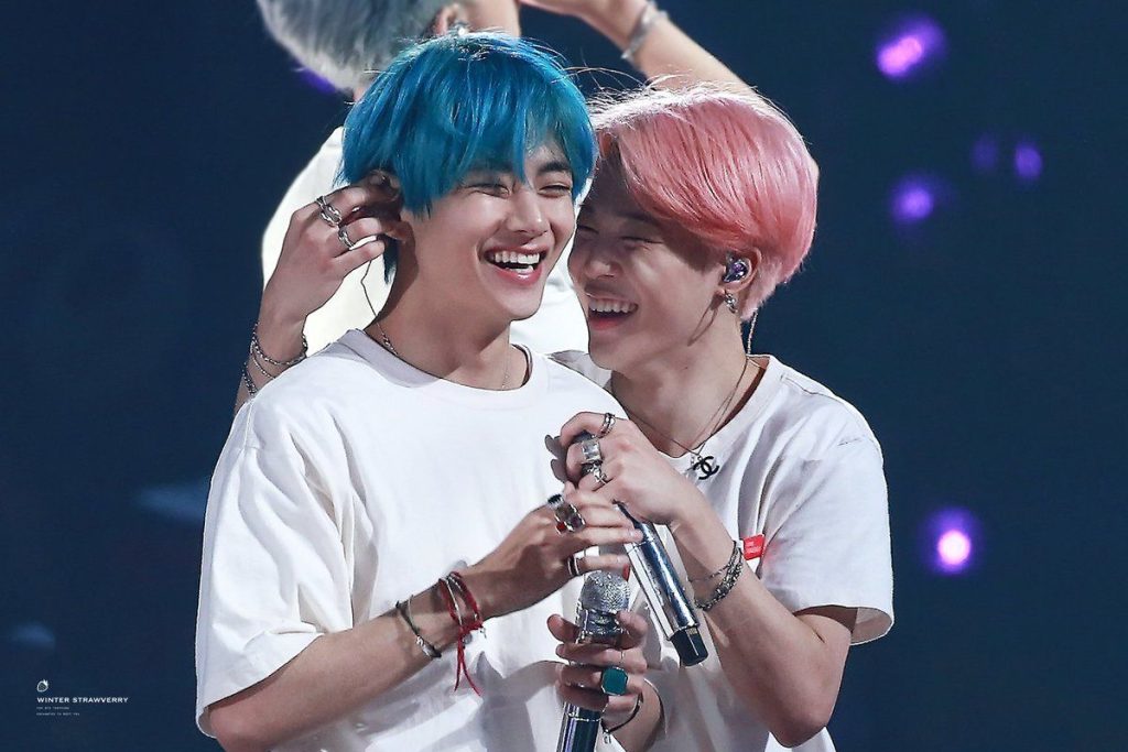 Taehyung de BTS le dedicó un emotivo "Te amo" a su compañero Jimin