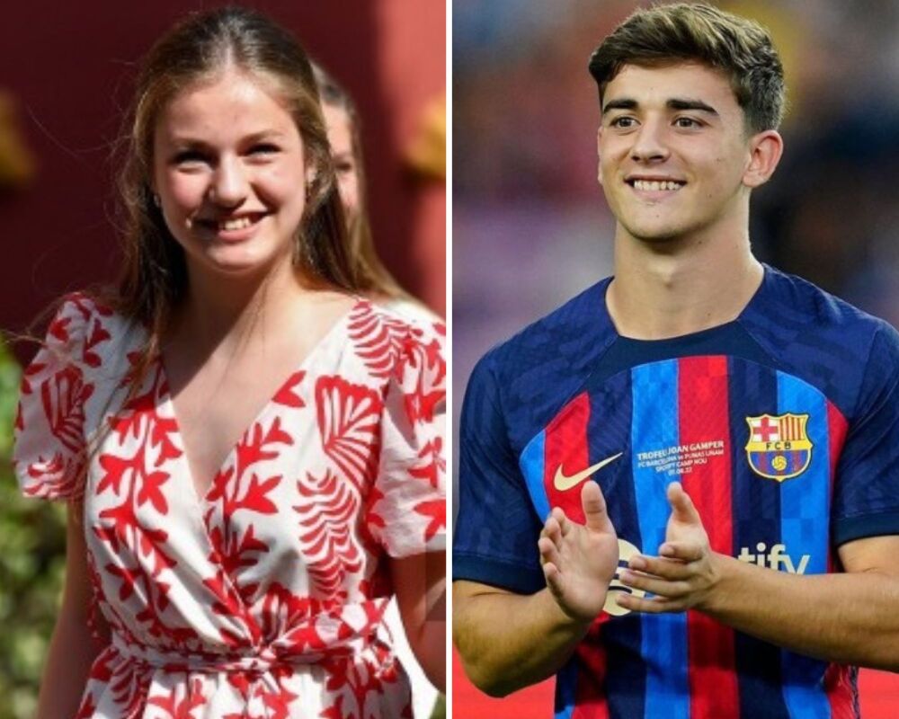 La Princesa Leonor llora a Gavi tras ignorarla con su nueva novia