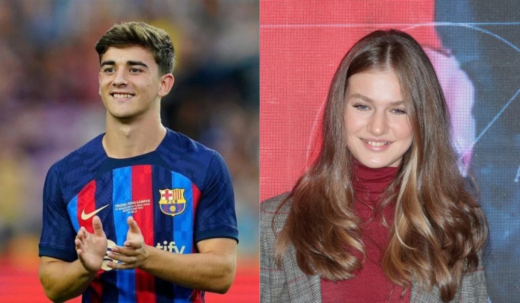 Así reaccionó Gavi cuando le preguntaron sobre la princesa Leonor, aclaró los rumores