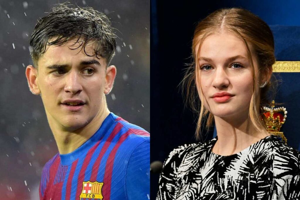 Gavi anotó un gol en el Barcelona y se lo dedicó a la Princesa Leonor