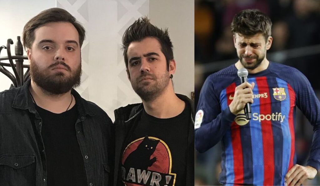 Ibai y Auron Play se burlan de Piqué debido a la canción que Shakira sacó contra él Ibai y Auron Play se burlan de Piqué debido a la canción que Shakira sacó contra él