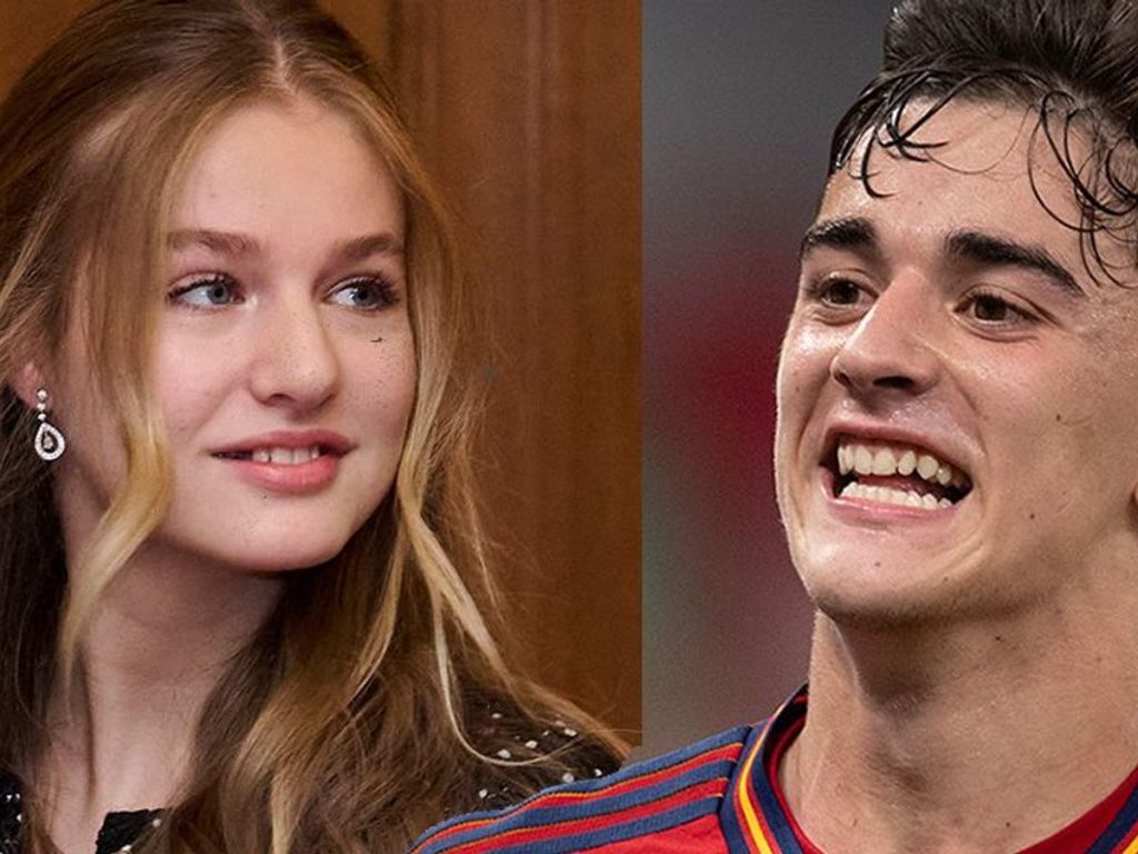 La Princesa Leonor y el futbolista Gavi tuvieron cita romántica y se confirma su relación