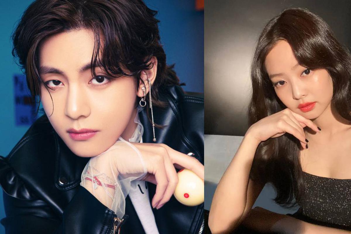 V de BTS "confirmó" su relación con Jennie de BLACKPINK