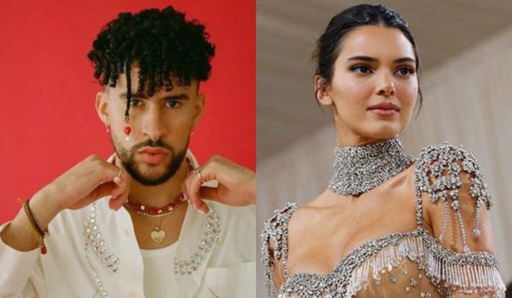 Bad Bunny y Kendall Jenner han sido captados besándose pero lo intentaron ocultar