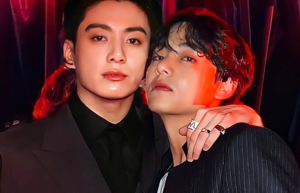 El momento que Jungkook le cerró la camisa a Taehyung y este aprendió a no mostrar de más