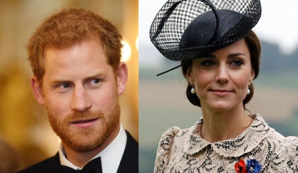 Kate Middleton siente lástima por el príncipe Harry por crecer sin una madre que lo guíe