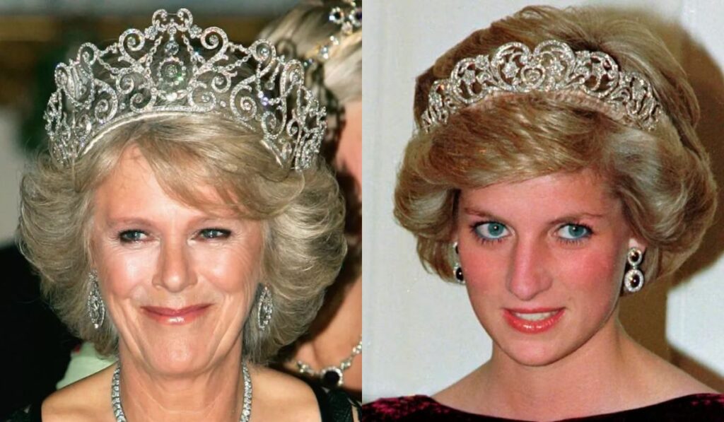 La reina consorte Camilla Parker imita a la princesa Diana en la próxima coronación