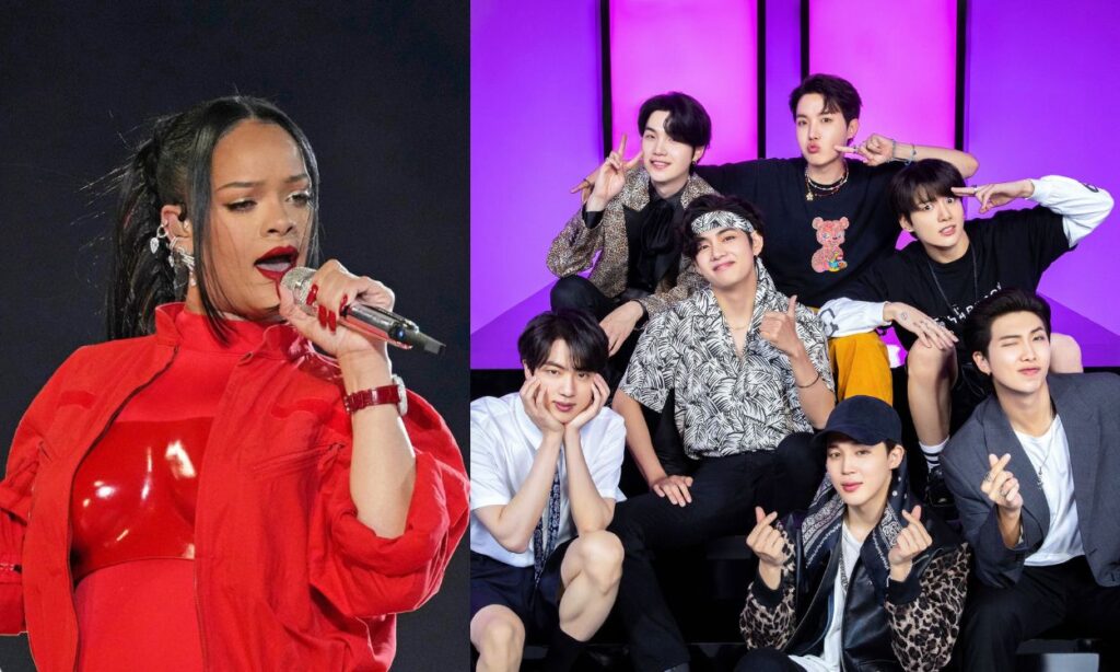 Rihanna se habría inspirado en BTS para su halftime show en el Super Bowl