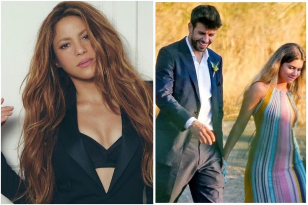 Shakira lloró en su fiesta de cumpleaños mientras Gerard Piqué y Clara Chia celebraban