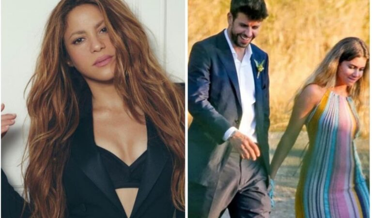 Shakira lloró en su fiesta de cumpleaños mientras Gerard Piqué y Clara Chia celebraban