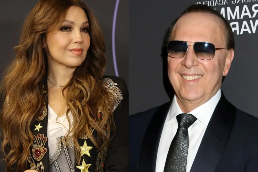Thalía y su esposo Tommy Mottola nunca se acostaron juntos según reporte de prensa Thalía y su esposo Tommy Mottola nunca se acostaron juntos según reporte de prensa