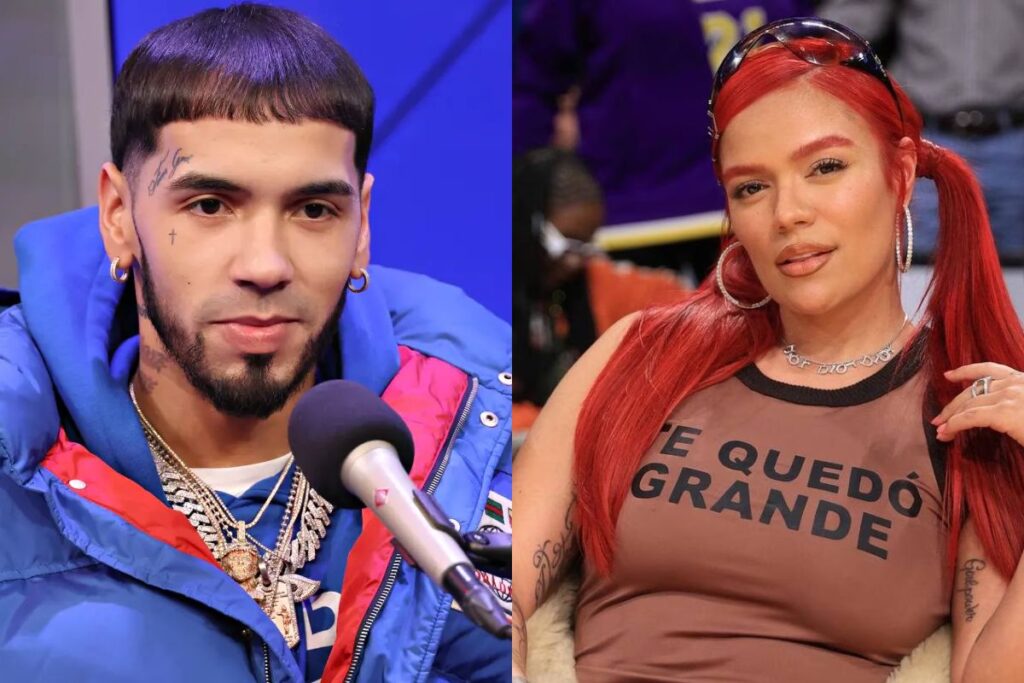 Anuel AA ridiculiza a Karol G por su canción con Shakira