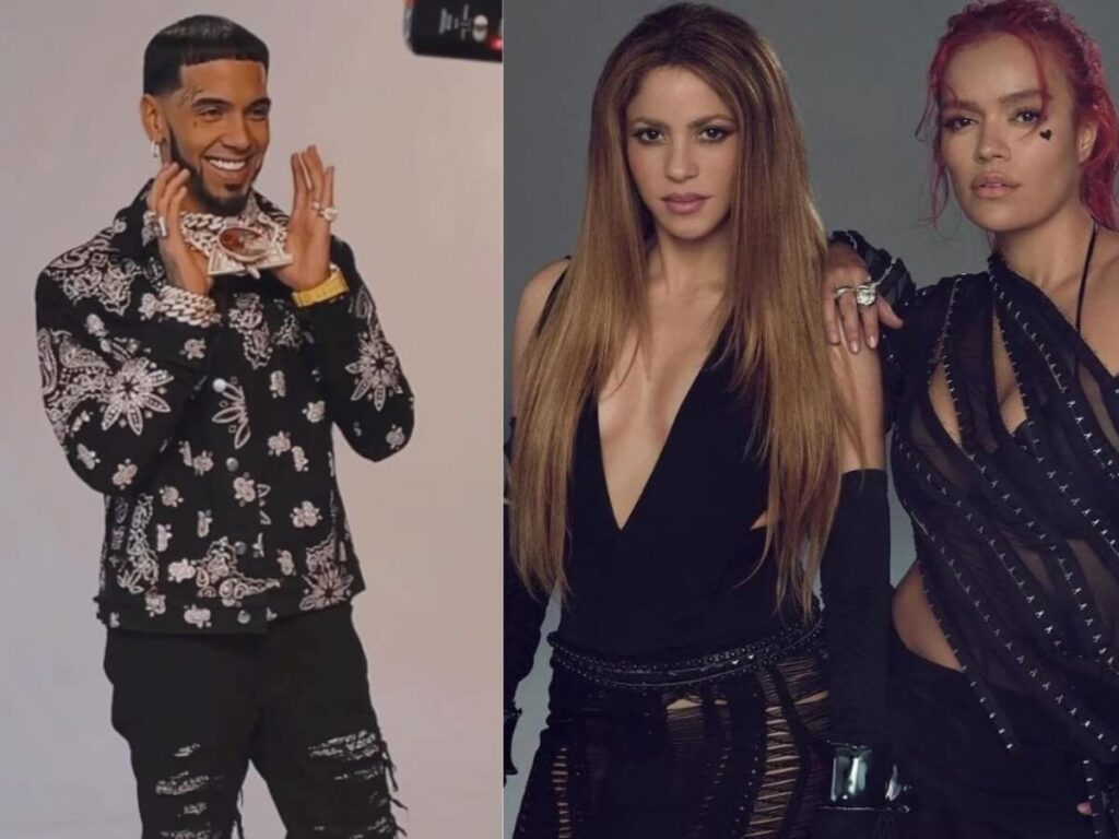 Anuel AA se burla de Shakira y Karol G por su colaboración 'TQG'
