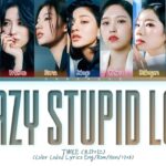 Twice - Crazy Stupid Love (Letra en Español)