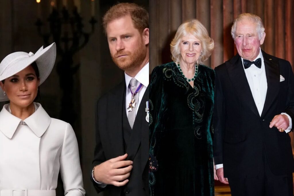 El Príncipe Harry y Meghan Markle invitaron al Rey Carlos III al bautizo de su hija y este los rechazó