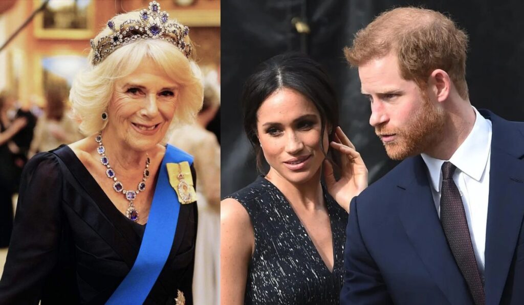 El príncipe Harry y Meghan contraatacan a Camilla Parker y arruinan su plan en la coronación