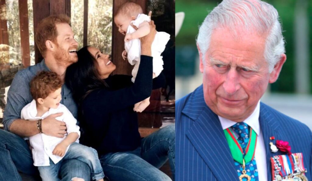 El príncipe Harry y Meghan crean disputa contra el rey Carlos III por nombres reales de sus hijos